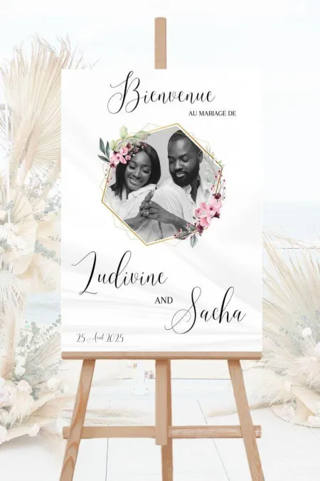 Papan Akrilik Papan Pernikahan Belitung Timur